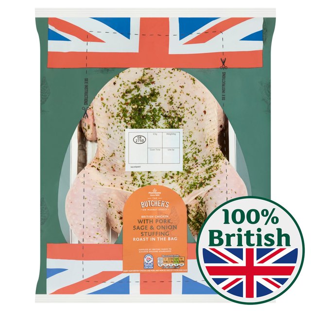 Morrisons Cook in The Bag Stuffed Whole Chicken 1.6kg