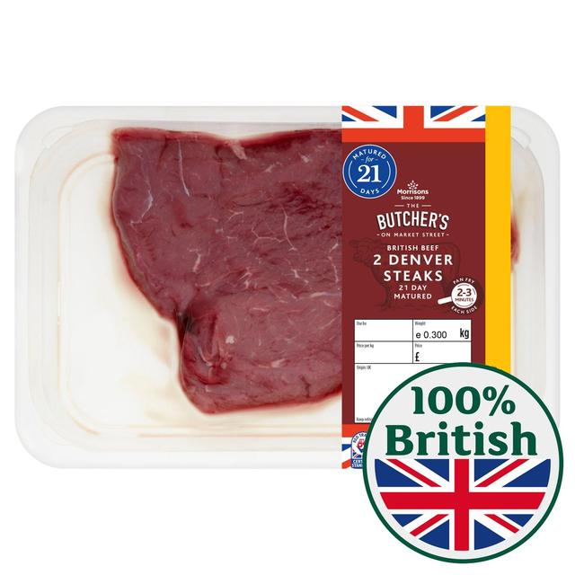 Morrisons Beef Denver Steak 300g