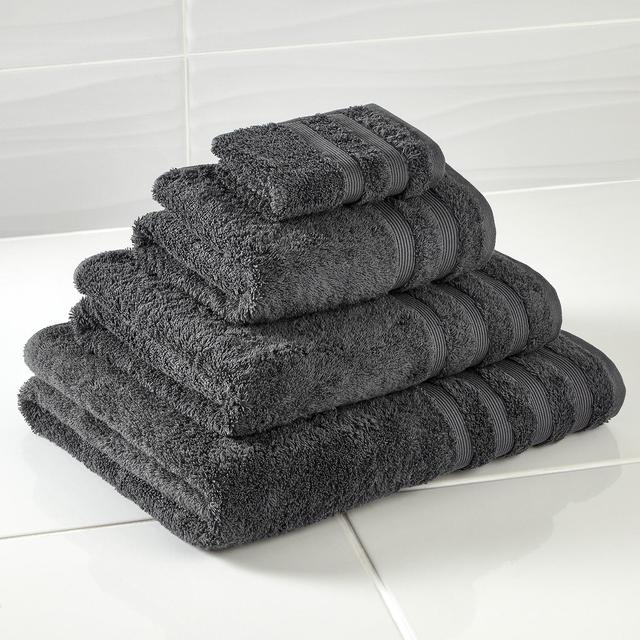 Morrisons Graphite Bath Towel 