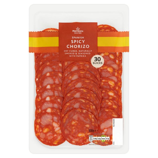 Morrisons Spicy Chorizo 100g