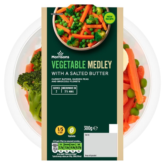 Morrisons Vegetable Medley 300g