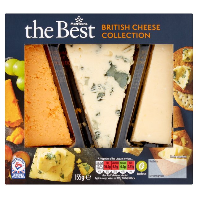 Morrisons The Best British Cheese Selection Pack  155g