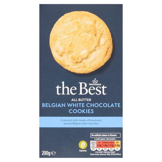 Morrisons The Best White Chocolate Cookies 200g