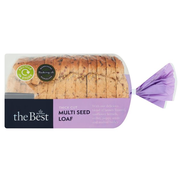 Morrisons The Best Thick Cut Multi Seed Loaf 400g