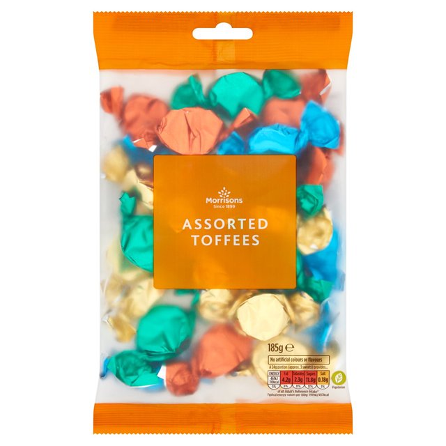 Morrisons Assorted Toffees 185g