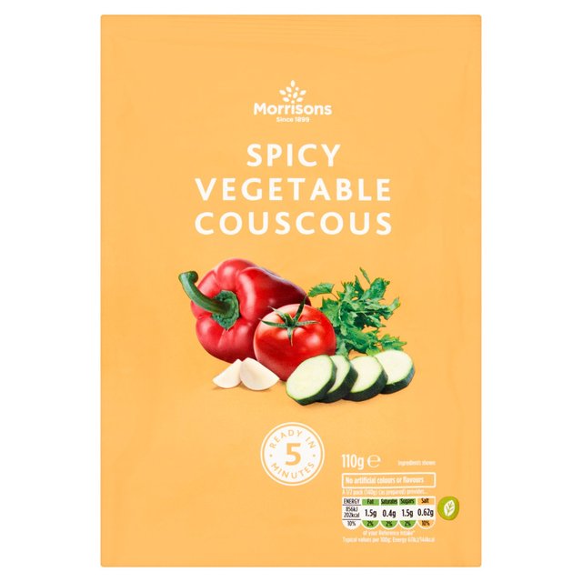 Morrison Spicy Vegetable Couscous 110G 110g