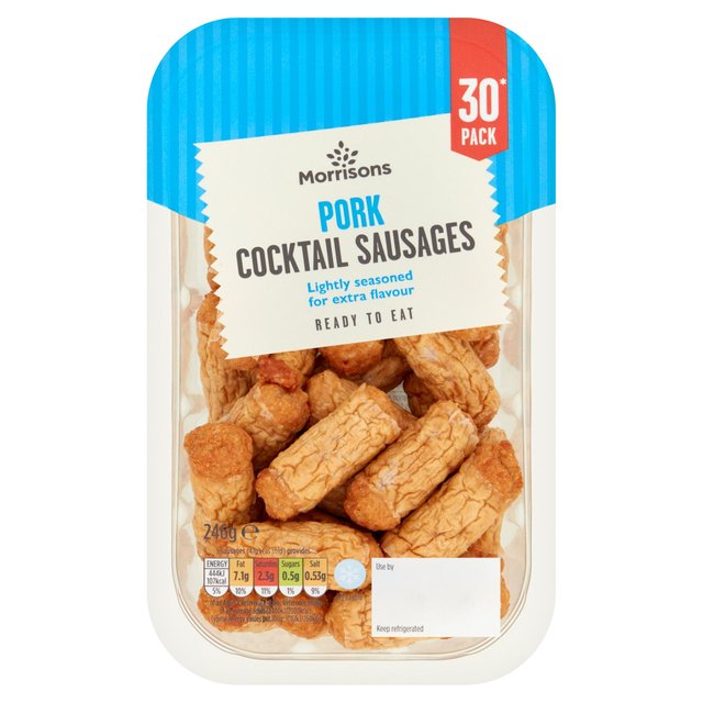 Morrisons Pork Cocktail Sausages 30 Pack 246g