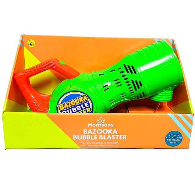 Morrisons Bazooka Bubble Blaster 