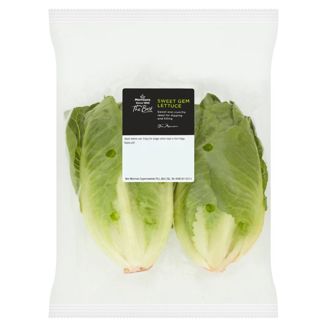 Morrisons The Best Sweet Gem Lettuce  2 per pack