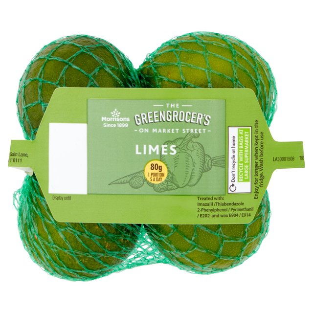 Morrisons Limes 4 per pack