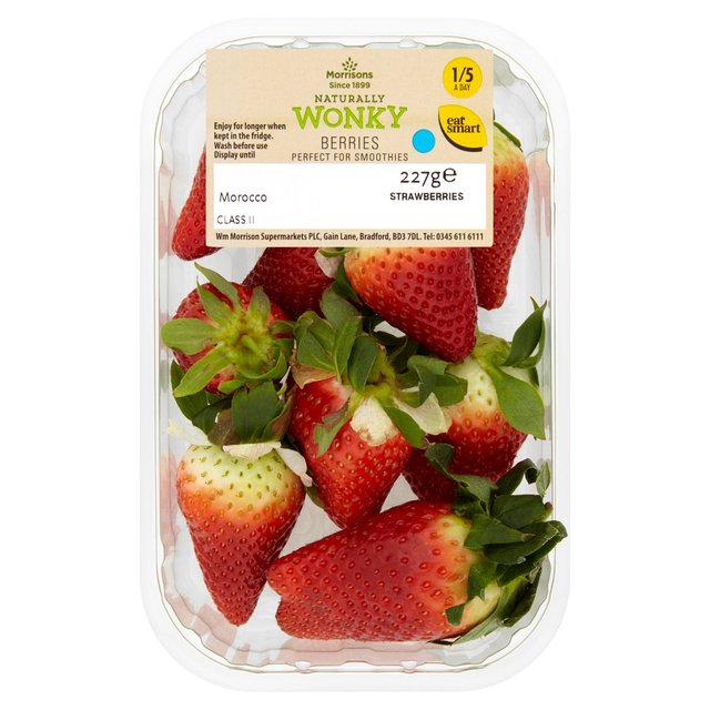 Morrisons Wonky Strawberries 227g