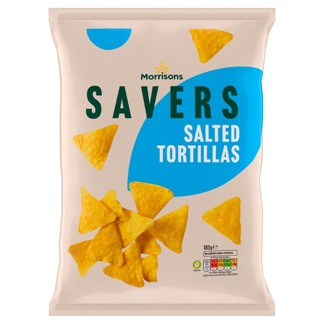 Morrisons Savers Salted Tortillas 180g