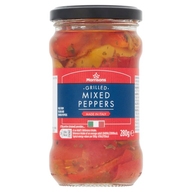 Morrisons Grilled Mixed Peppers (280g) 280g