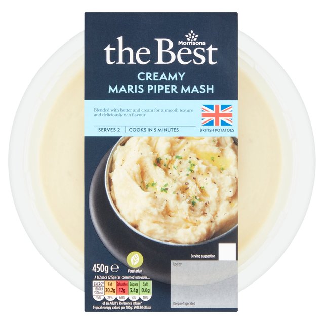 Morrisons The Best Creamy Maris Piper Mash 450g