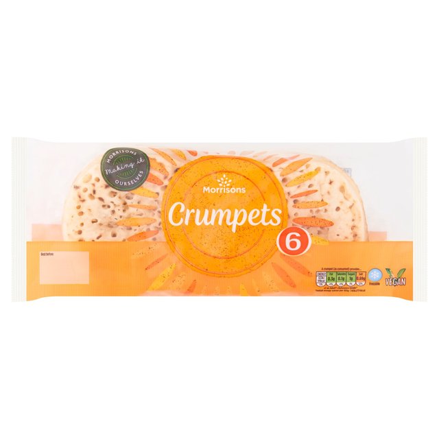 Morrisons Crumpets 6 per pack