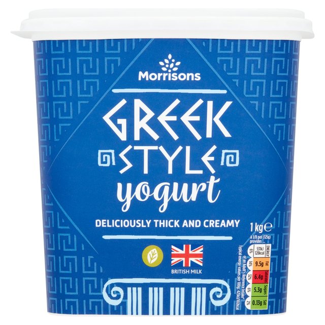 Morrisons Greek Style Yogurt  1kg