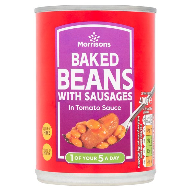 Morrisons Baked Beans & Sausages 400g