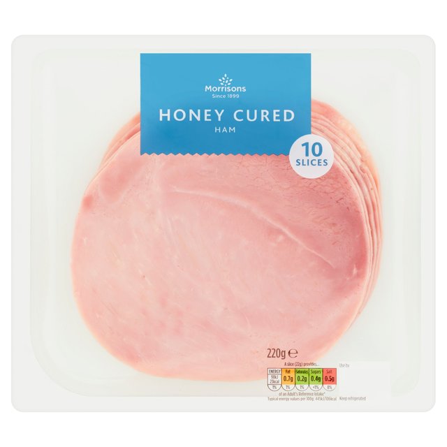 Morrisons Honey Cured Ham  220g