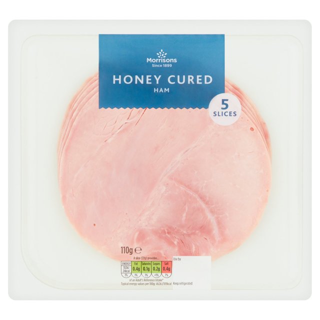 Morrisons Honey Cured Ham 110g