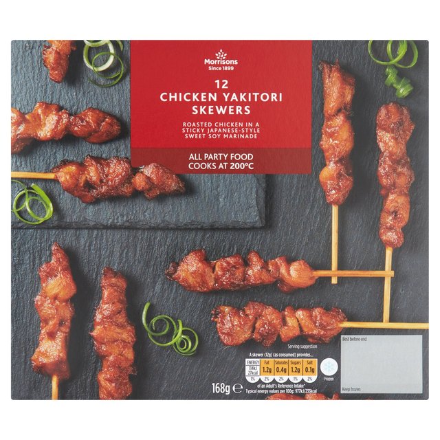 Morrisons Chicken Yakitori Skewers 168g