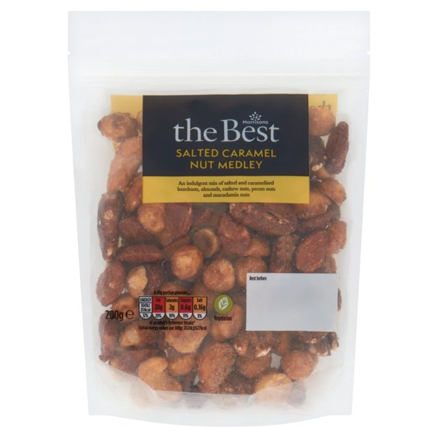 Morrisons The Best Salted Caramel Nut Medley 200g