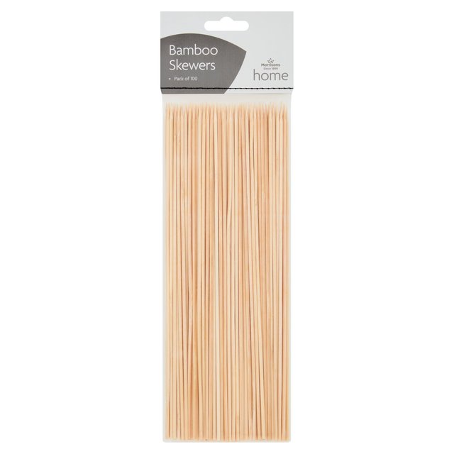 Morrisons Bamboo Skewers 100 Pack 