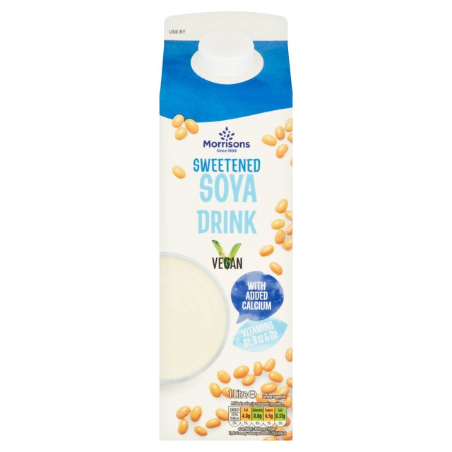 Morrisons Sweetened Soya Milk 1L