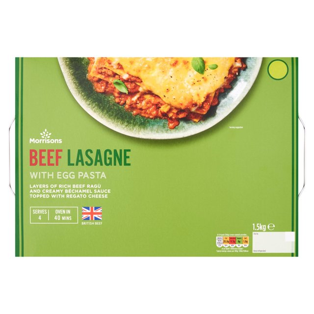 Morrisons Beef Lasagne 1.5kg