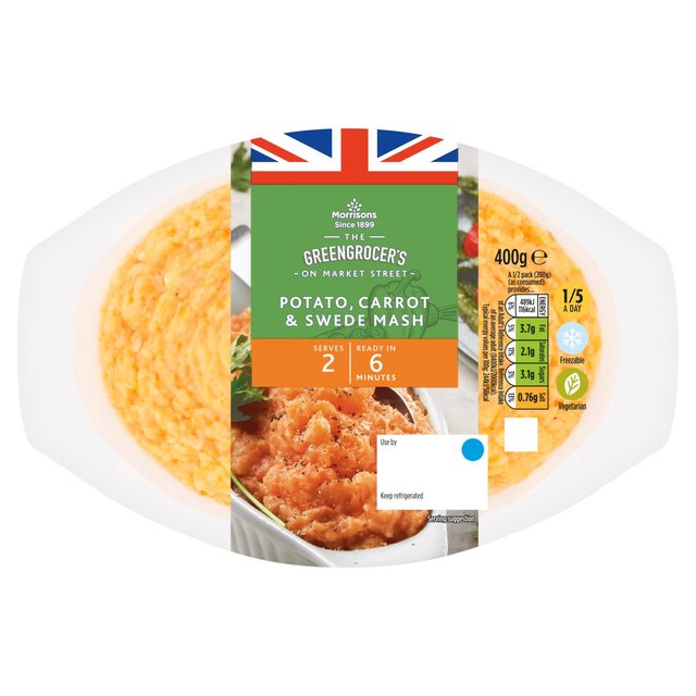 Morrisons Potato, Carrot & Swede Mash  400g