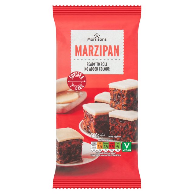 Morrisons Natural Marzipan 500g