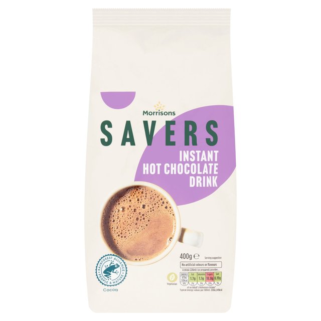 Morrisons Savers Instant Hot Chocolate Drink 400g