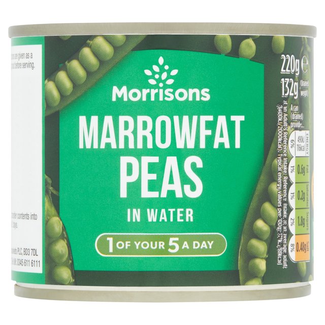 Morrisons Marrowfat Peas With Mint (220g) 220g