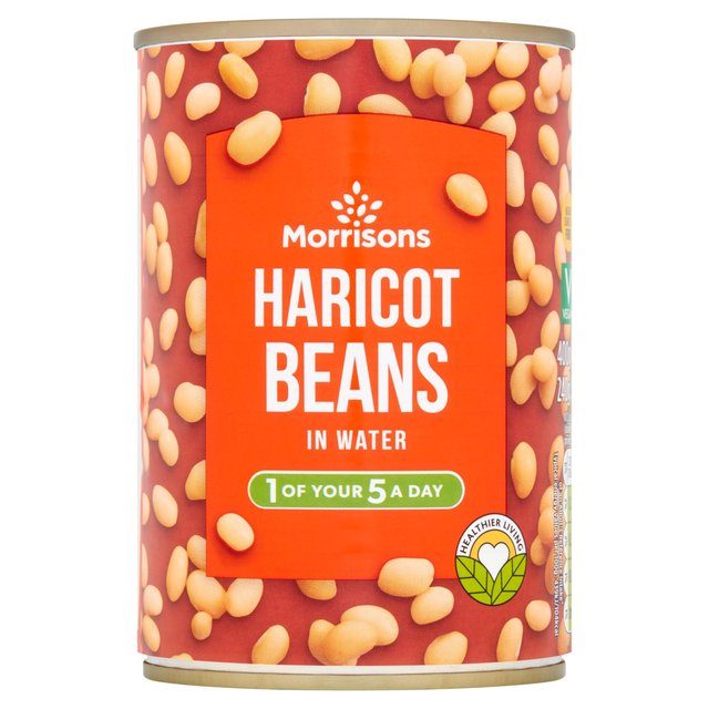 Morrisons Haricot Beans In Water (400g) 240g