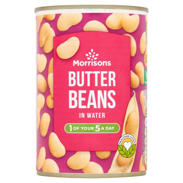 Morrisons Butter Beans In Water (400g) 240g