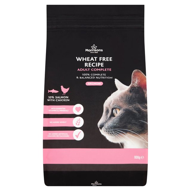 Morrisons Natural Complete Adult Cat Salmon  800g