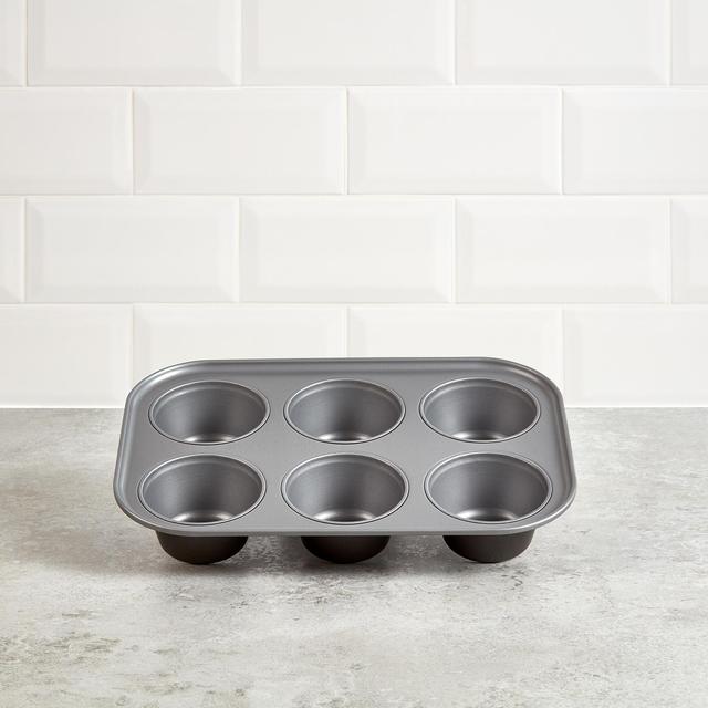 Morrisons 6 Cup Jumbo Muffin Tin 