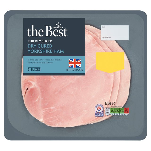 Morrisons The Best Yorkshire Thick Cut Ham  120g