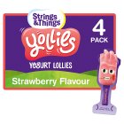 Strings & Things Yollies Strawberry Yogurt Lollies