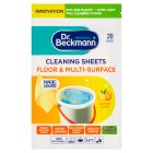 Dr. Beckmann Original Floor & Multi Surface Cleaning Sheets Summer Lemon x20 44g