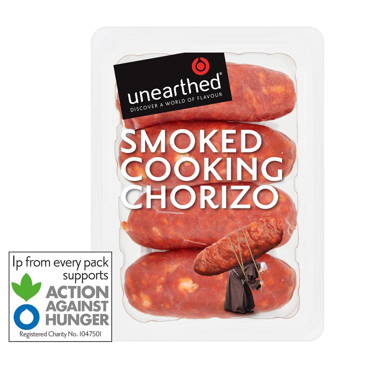 Unearthed Spanish Smoked Cooking Chorizo Sausages