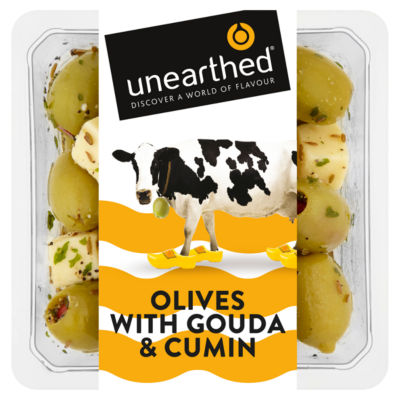 Unearthed Olives with Gouda & Cumin