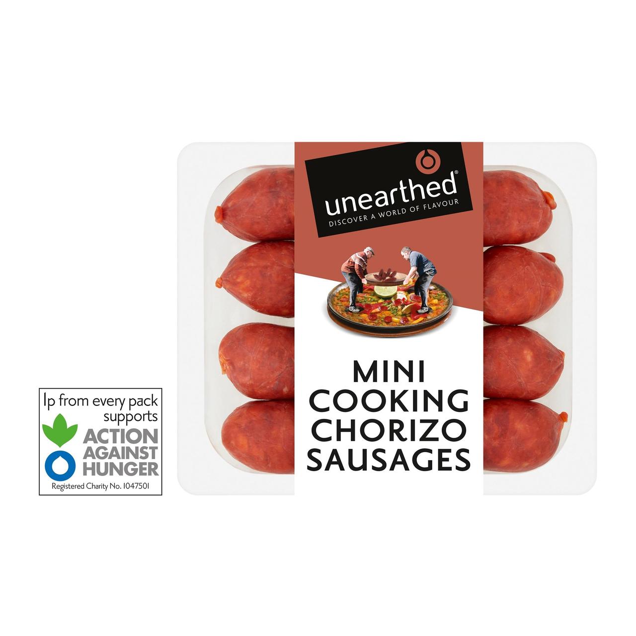 Unearthed Mini Cooking Chorizo Sausages