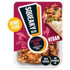 Squeaky Bean Ready to Eat Chicken Style Pieces Sweet Smokey BBQ 130g