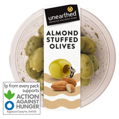 Unearthed Almond Stuffed Olives 150g