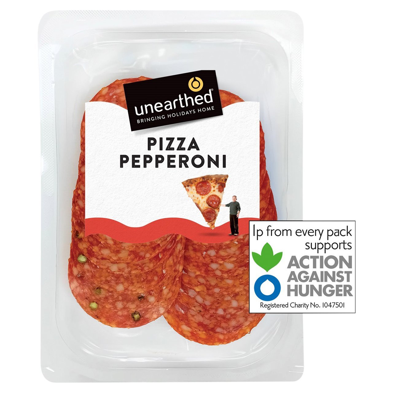 Unearthed Pizza Pepperoni