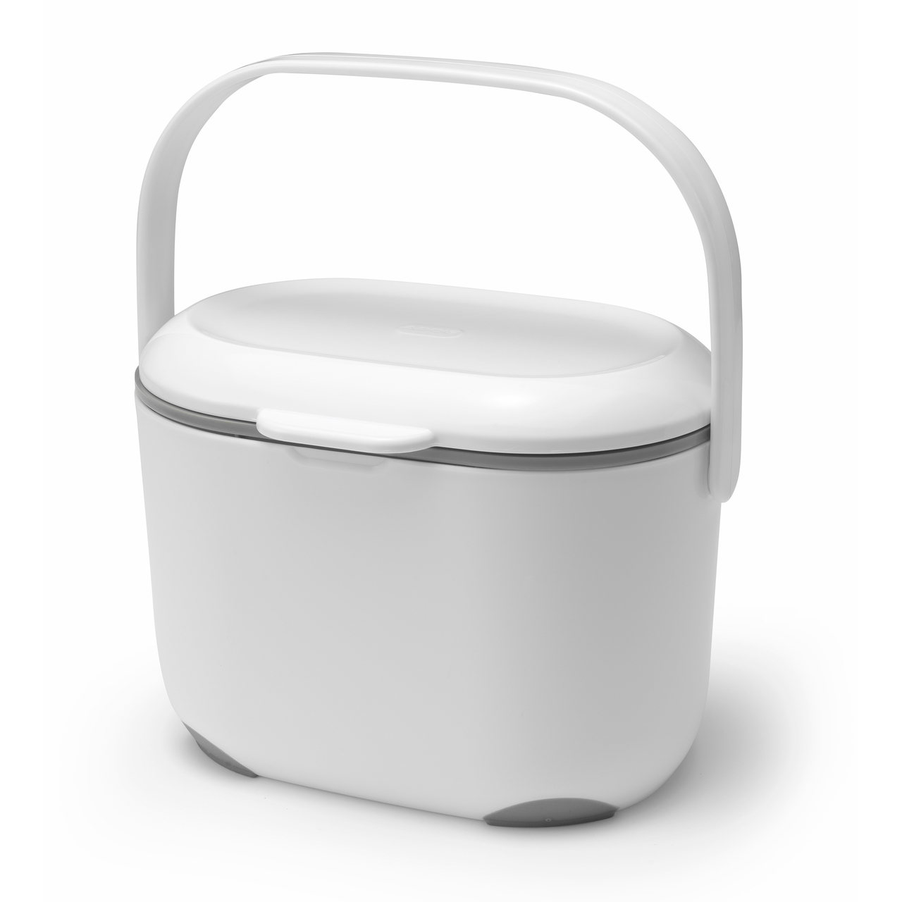 Addis White/Grey Kitchen Food Compost Caddy  