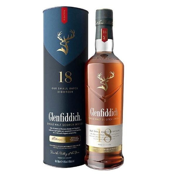 Glenfiddich 18YO Single Malt Whisky