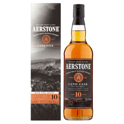 Aerstone Single Malt Scotch Whisky Aged 10 Years Land Cask