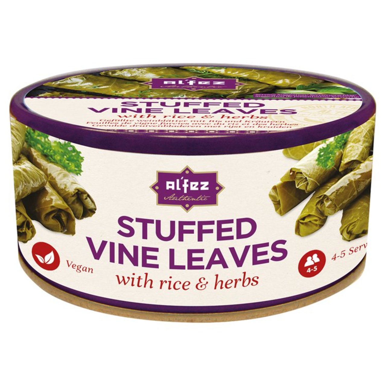 Al'Fez Stuffed Vine Leaves With Rice & Herbs