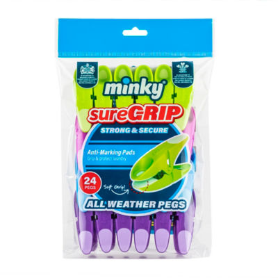 Minky Homecare Suregrip Strong & Secure 24 Pegs